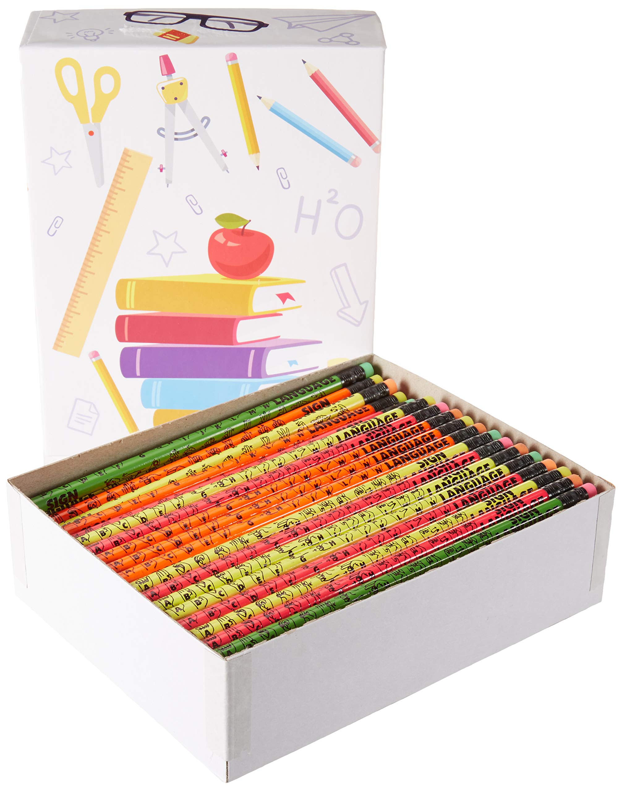 Amazon.com : Sign Language Pencils (144 Pencils) : Office Products